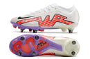 Chuteira Nike Mercurial Vapor XV Elite SG Campo - Branco e Vermelho