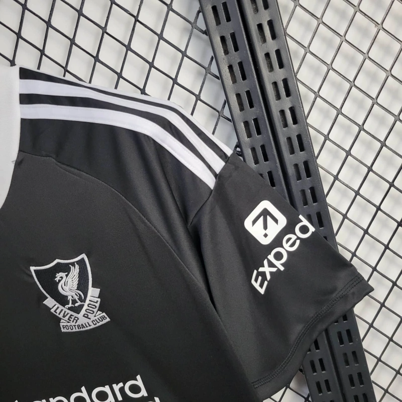 Camisa Liverpool Goleiro 25/26 Preta