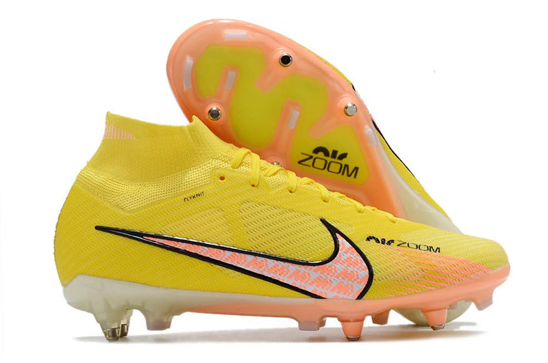 Chuteira Nike Mercurial Superfly IX Elite SG Campo - Amarela