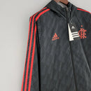 Corta-vento Flamengo Adidas - Preto