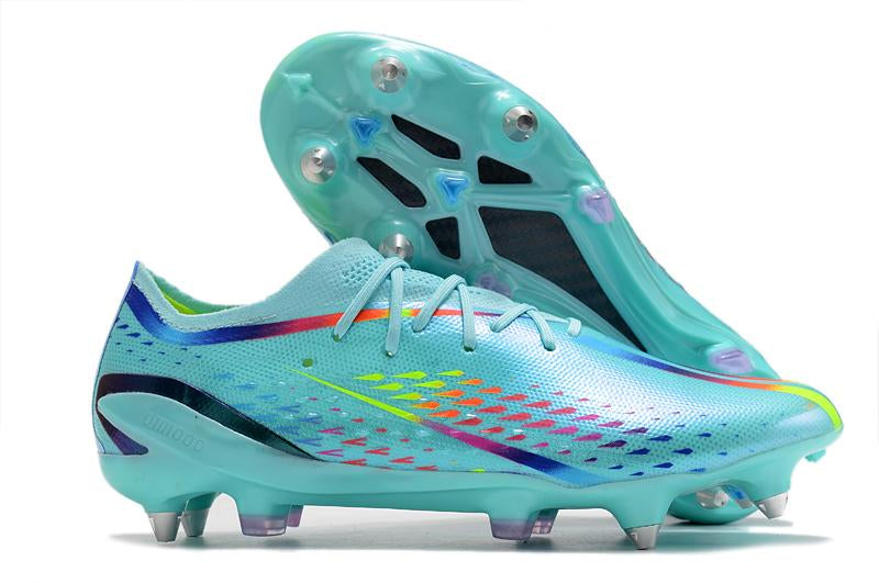 Chuteira Adidas X Speed portal SG Campo - Azul