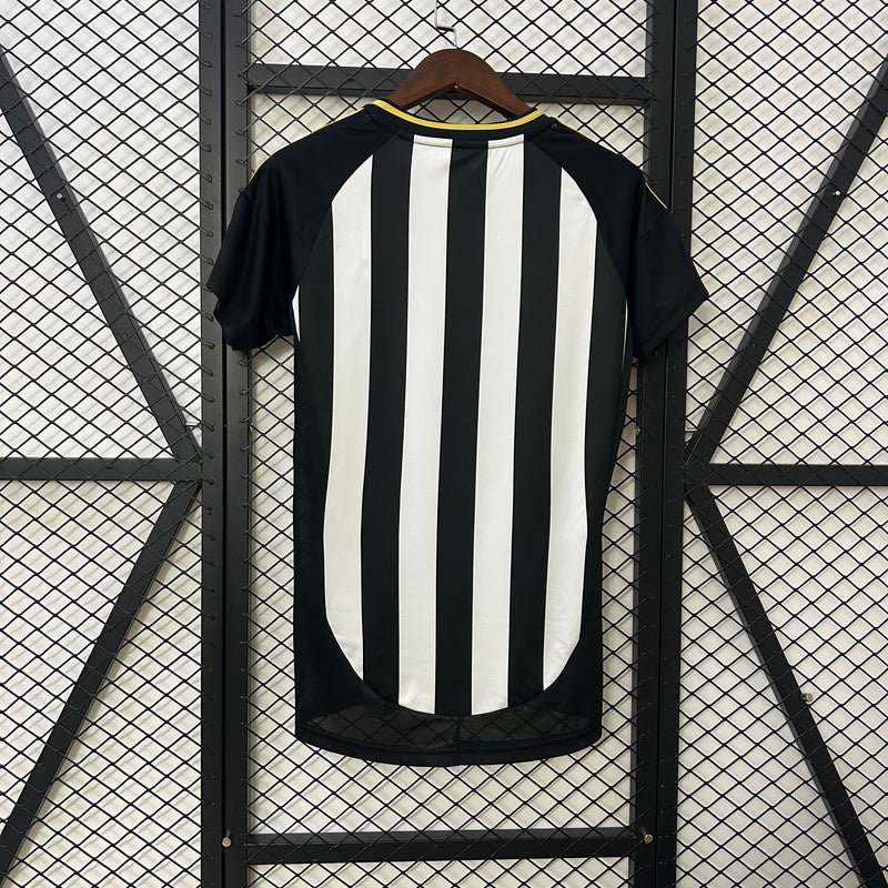 Camisa Atlético Mineiro Feminina Home 25/26 - Preta e Branca