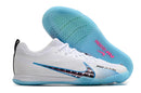 Chuteira Nike Air Zoom Mercurial Vapor XV Pro Futsal - Branco e Azul